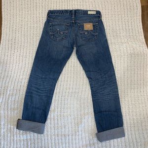 AG The Tomboy Relaxed Straight Leg Jeans 26R